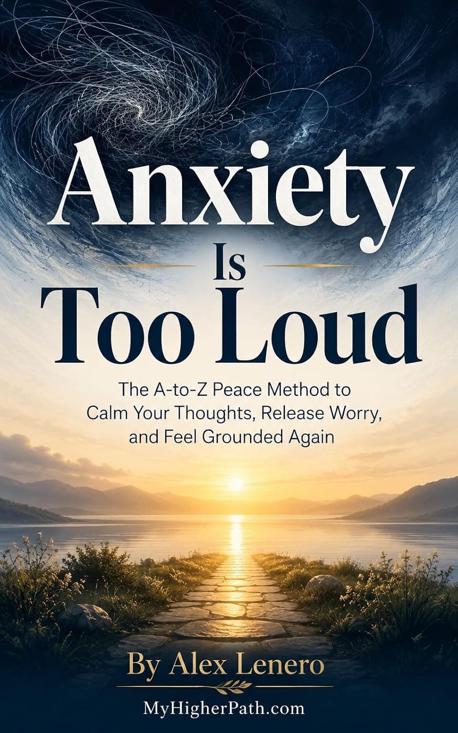 Cover of Anxiety Is Too Loud by Alex Lenero