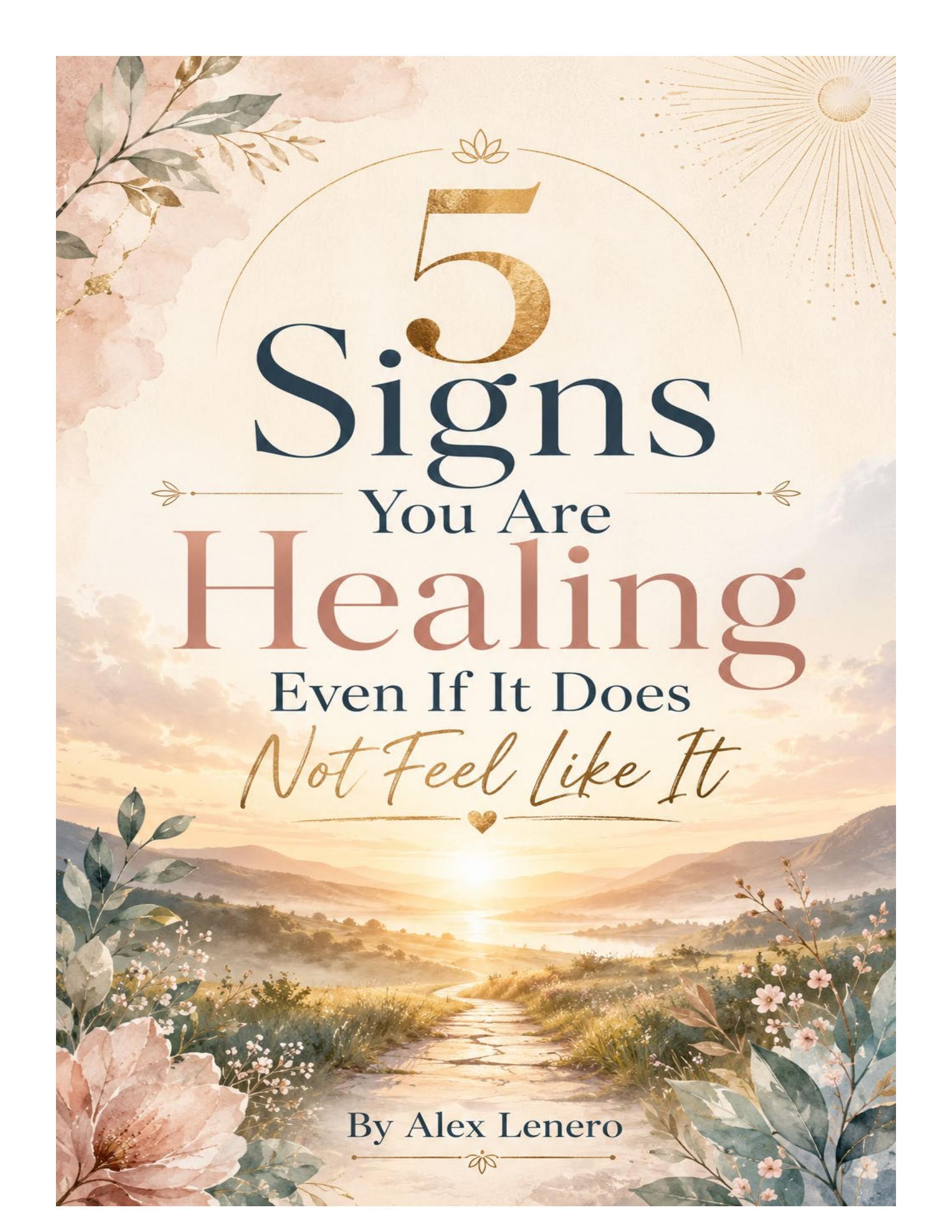 5 Signs You Are Healing Even If It Does Not Feel Like It cover
